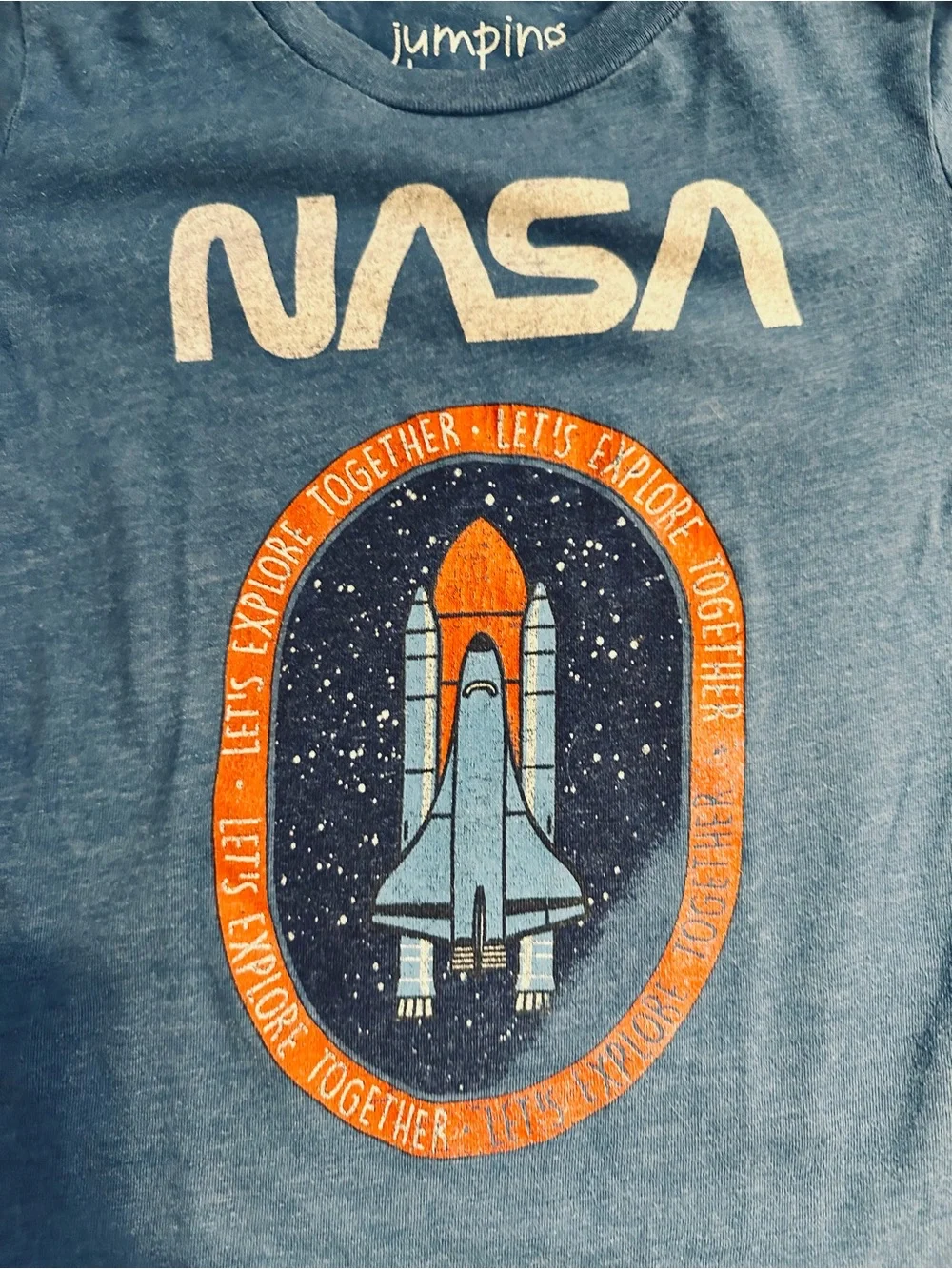 Jumping Beans NASA short sleeved t shirt boy’s size 3T